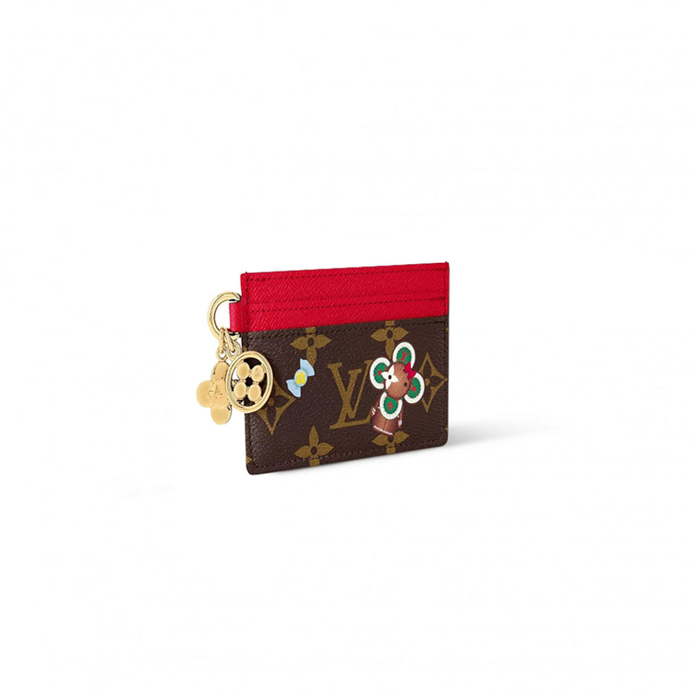 l0vis Vvtt0n master lv charms business card holder m12215 (10.2*7.3*0.3cm)